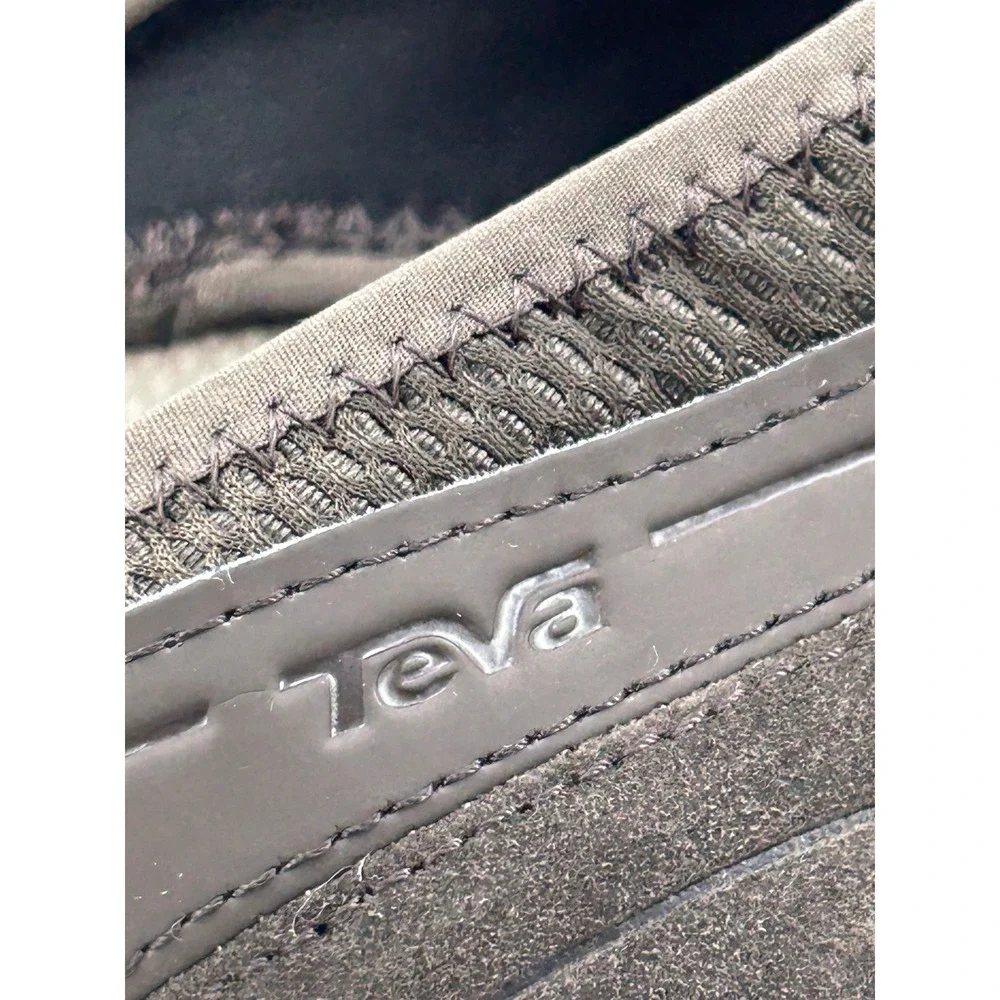 Teva Katavi 2‎ Men Thong Sandals Brown Suede Hiking Flip Flops 1002432 Size 14